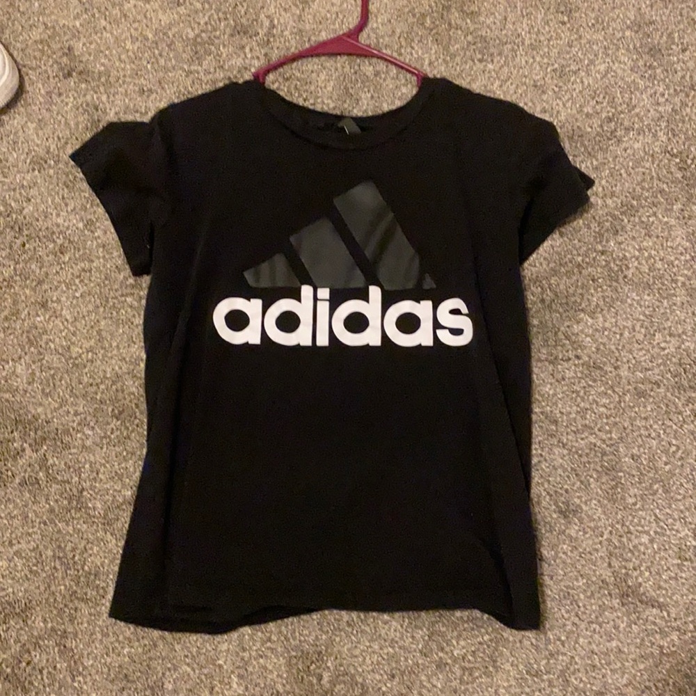 Black adidas shirt